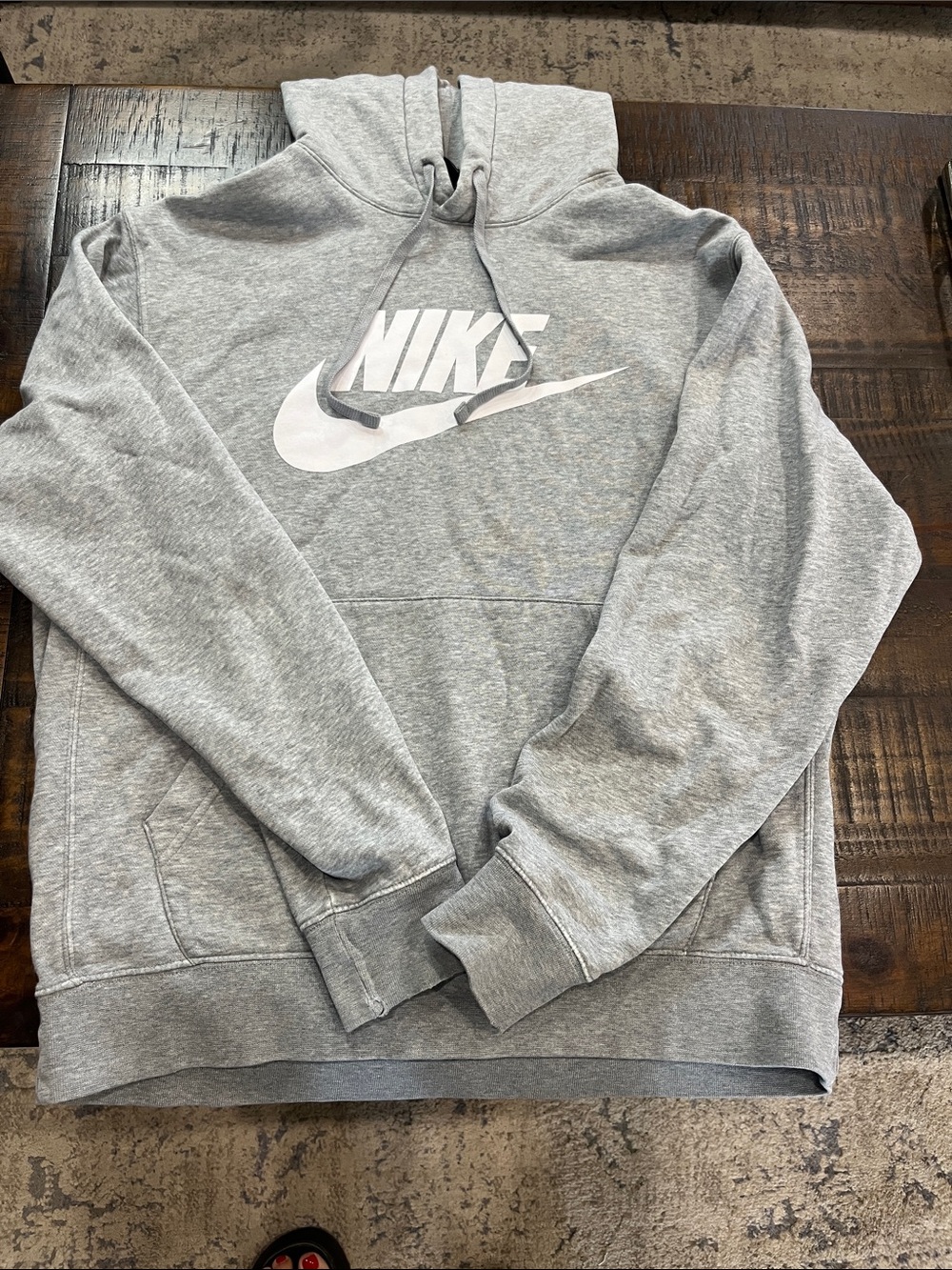 Nike hoodie classic gray